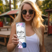 Gifts For Pastor Wife Skinny Tumbler Pastors Wives Flower Cross Christian Gifts For Women