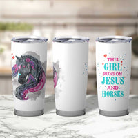Christian Gifts For Horse Lover Tumbler Cup Horse Gifts For Girls Teenage Daughter Sister Friends Bestie Niece