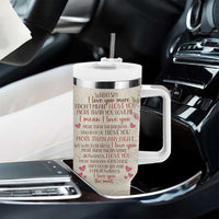 Personalized Couple Gift for Anniversary Tumbler With Handle Custome Name Vintage Romantic Elderly Couple