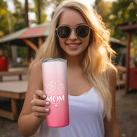 Mothers Day Gifts For New Mom 2025 Skinny Tumbler First Time Mom Pregnant Mommy Expecting Mother Pink