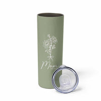 Mothers Day Gifts For New Mom 2025 Skinny Tumbler Flower First Time Mom Gift