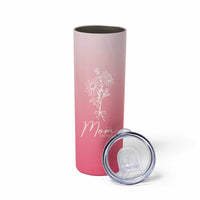 Mothers Day Gifts For New Mom 2025 Skinny Tumbler Flower First Time Mom Gift Pink