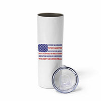 American Gifts Skinny Tumbler Independence Day 4th Of July USA Flag