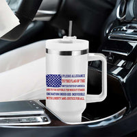 American Gifts Tumbler With Handle Independence Day 4th Of July USA Flag