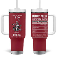Skeleton Drummer Tumbler With Handle Thats What I Do I Play Drums Gifts For Drummers Percussionists