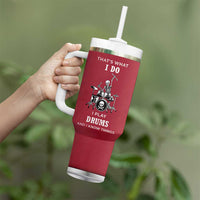 Skeleton Drummer Tumbler With Handle Thats What I Do I Play Drums Gifts For Drummers Percussionists