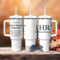 Human Resources Gifts Tumbler With Handle HR Professionals Day Office HR Gifts for Women Flower