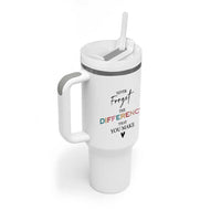 Thank You Gifts Tumbler With Handle Never Forget The Difference You Make Appreciation Gift - Wonder Print Shop