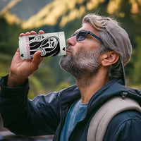 Funny Halloween Grim Reaper 4 in 1 Can Cooler Tumbler Stay Positive Inspirational Quotes - Wonder Print Shop