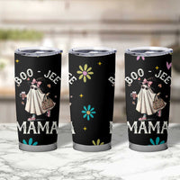 Boo Jee Ghost Tumbler Cup Spooky Season Mom Mama Halloween Gift - Wonder Print Shop