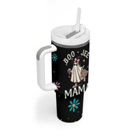 Boo Jee Ghost Tumbler With Handle Spooky Season Mom Mama Halloween Gift - Wonder Print Shop