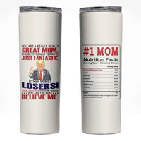 Mom Gifts Skinny Tumbler Christmas Mother Birthday Gift from Daughter Son