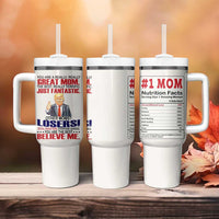 Mom Gifts Tumbler With Handle Christmas Mother Birthday Gift from Daughter Son