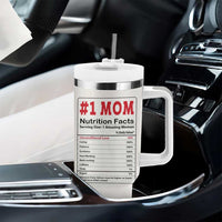 Mom Gifts Tumbler With Handle Christmas Mother Birthday Gift from Daughter Son