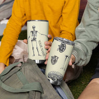 Personalized Xray Tech Tumbler Cup Custom Name Halloween Iced Coffee Gift For Xray Student Radiologist Radiology Work - Wonder Print Shop