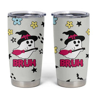 Little Ghost Ice Coffee Tumbler Cup Halloween Boo Spooky Ghost Travel Cup - Wonder Print Shop