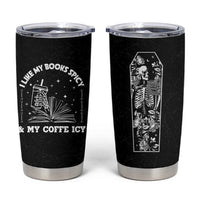 Book And Coffee Lovers Tumbler Cup Book Club Bookish Gifts for Reader Teacher Halloween Cup - Wonder Print Shop