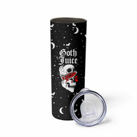 Goth Juice Skinny Tumbler Halloween Skull Lovers Spooky Gifts for Women - Wonder Print Shop