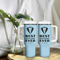 Wedding Officiant Tumbler With Handle Best Officiants Ever Just Married Gift For Newlywed