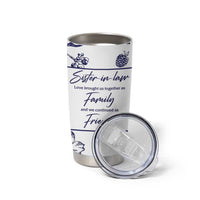 Sister in Law Gifts from Sister Tumbler Cup Bridal Shower Wedding Gifts For Future SIL
