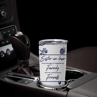 Sister in Law Gifts from Sister Tumbler Cup Bridal Shower Wedding Gifts For Future SIL