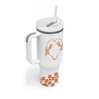 Sister Gift Tumbler With Handle Being My Sister Is The Only Gift You Need