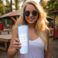Sister in Law Gifts Skinny Tumbler Best Fcking Sis In Law Ever