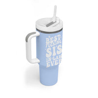 Sister in Law Gifts Tumbler With Handle Best Fcking Sis In Law Ever