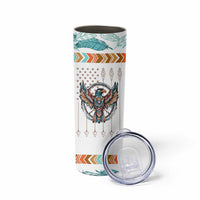 Native American Indian Day Pride Skinny Tumbler I'm Not As White As I Look - Wonder Print Shop