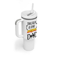 Gifts For Dad Tumbler With Handle Funny Father's Day This One Is One Awesome Dad - Wonder Print Shop