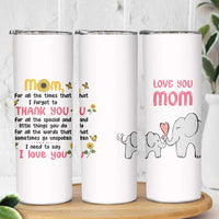 Mom Gifts From Kids Skinny Tumbler Mothers Day Gifts Remember I Love You Mom Sunflower