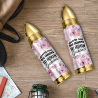 Promoted To Grandma Gift Bullet Tumbler Floral Dog Grandmas To Human Grandma Pregnancy Announcement