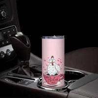 Crazy Chicken Lady Skinny Tumbler Funny Farmhouse Garden Animal Lover Gifts
