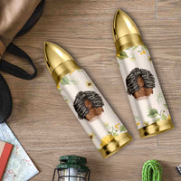 Christian Gifts for Black Women Bullet Tumbler Sunflower African American Afro Black Girl Encouragement Religious Gift - Wonder Print Shop