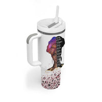 Christian Gifts For Afro Women Tumbler With Handle You Are Bible Verse Religious Gifts Leopard