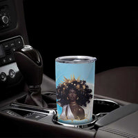 Christian Gifts for Black Women Tumbler Cup African American Afro Black Girl Encouragement Religious Gift - Wonder Print Shop
