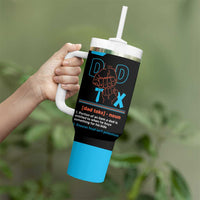 Dad Tax Tumbler With Handle Funny Birthday Christmas Gift For Men Stepdad Bonus Dad Uncle - Wonder Print Shop