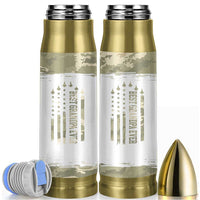 Fathers Day Grandpa Bullet Tumbler Best Grandpa Ever Grandfather Camo American Flag USA