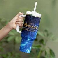 Father-In-Law Gifts Tumbler With Handle Best Father In Law In The Galaxy
