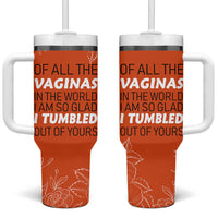 Funny Mom Gifts From Kids Tumbler With Handle Mothers Day Gag Gift Flower