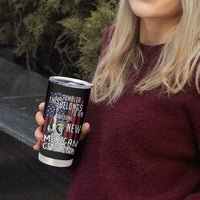 New American Citizen Gift Tumbler Cup Funny US Citizenship Congratulations Presents