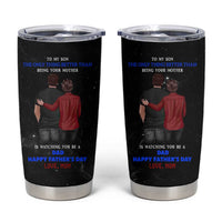 Fathers Day Son Gifts from Mom Tumbler Cup To My Son Gift