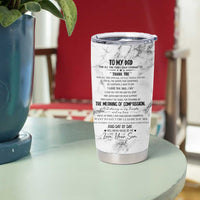 Christmas Gifts for Dad Tumbler Cup Lion Father and Son Fathers Day - Wonder Print Shop