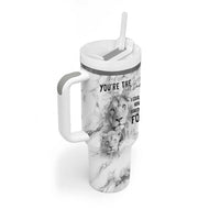 Christmas Gifts for Dad Tumbler With Handle Lion Father and Son Fathers Day - Wonder Print Shop