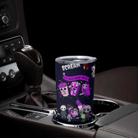 Funny Halloween Horror Tumbler Cup Iced Coffee What's Your Favorite Scary Movie - Wonder Print Shop