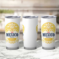 Viva Mexico Cabrones Sugar Skull Tumbler Cup Independence Day Mexico Mexican Beer - Wonder Print Shop