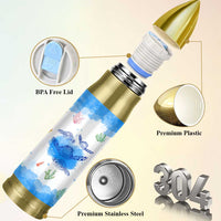 Gifts For Sea Turtle Lovers Bullet Tumbler Cute Animal Lover Gifts For Women Girl