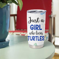 Gifts For Sea Turtle Lovers Tumbler Cup Cute Animal Lover Gifts For Women Girl