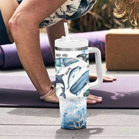 Shark Lovers Tumbler With Handle Ocean Animal Species Of Sharks
