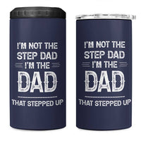 Bonus Dad Gifts 4 in 1 Can Cooler Tumbler Funny Not Step Dad Im Stepped Up Dads TB10